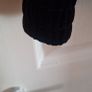 Womens  Black Velvet Bomber Jacket Image 9