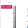 2 chrome plated wall lamps (New) Image 3
