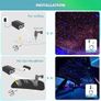 tar Light Kit, 1000Pcs0.03in9.8ft Ceiling Fiber Optic Lights APP/Remote Control Star Effect Music Mode RGBW Sound Activated for Car Roof Home Ceiling Image 4