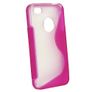 Protective Case S-Line Soft Gel Silicone Cover for iPhone 4 4S + Free Screen Protecor Image 2