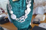 vintage pearl and mother of pearlnecklace
