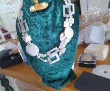 vintage pearl and mother of pearlnecklace