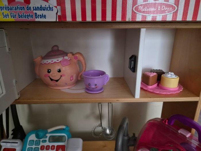 Ikea Duktig play kitchen bundle with Melissa & Doug wooden toys