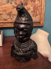 African ebony head