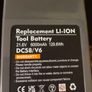 Dyson V6 replacement battery Image 3
