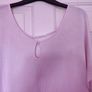 Pink embroidered top size UK12 EU40 Postage included Image 3