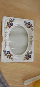 Porcelain photo frame