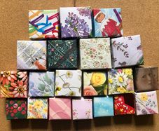 Cardboard gift boxes