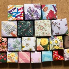 Cardboard gift boxes