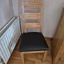 Solid Oak Dinning Room Table,Chairs and matching Sideboard Image 3