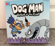 Dog Man attack of the fleas board game