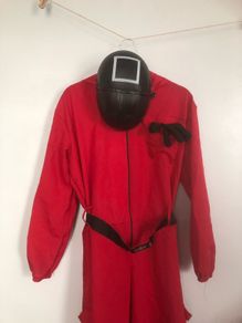 Squid Games Guard Costume