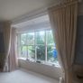 Curtains 270Lx200Wcm/pole/tie backs x2 Image 6