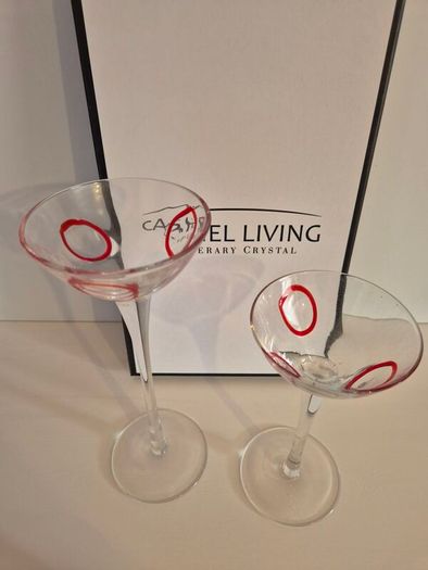 Cashel Living by Tipperary Crystal Candleholders including candles