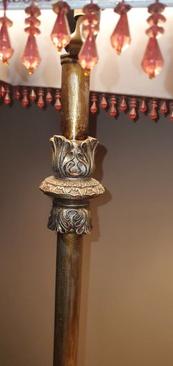 2 Mid Century Standard Lamps