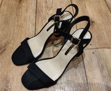 Womens Shoes Heels Sandals Heels Size UK6 EU39 Dorothy Perkins Black Soho New