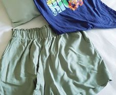 Navy Tee Shirt - Size 6