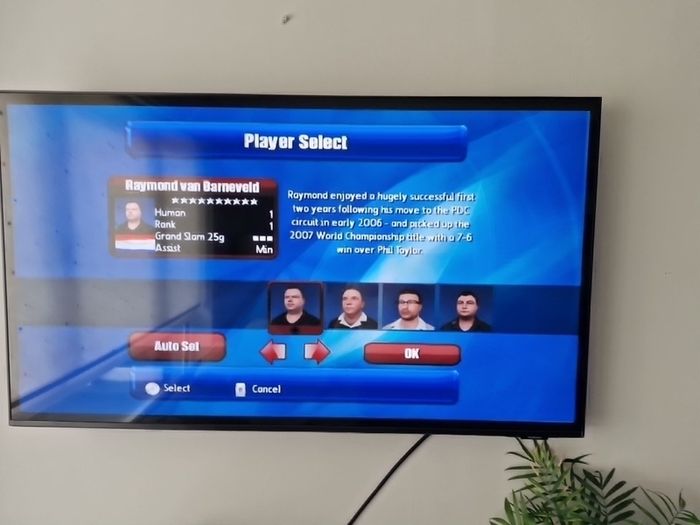 Nintendo wii PDC World championship darts 2009 game