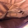 Long & Son London dusky pink heart handbag clutch bag with plastic chain Image 5