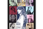 Taylor Swift The Eras Tour - Aviva Stadium Dublin - Framed Print (30 x 40cm)