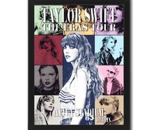 Taylor Swift The Eras Tour - Aviva Stadium Dublin - Framed Print (30 x 40cm)