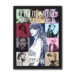 Taylor Swift The Eras Tour - Aviva Stadium Dublin - Framed Print (30 x 40cm)