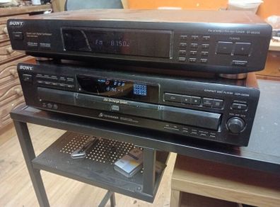 Sony cd player and tuner