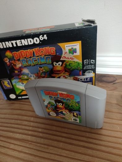 Diddy Kong racing N64 with box