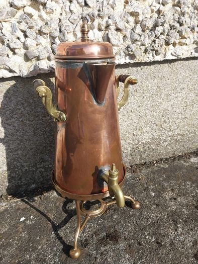 Victorian Coffee Pot & Stand