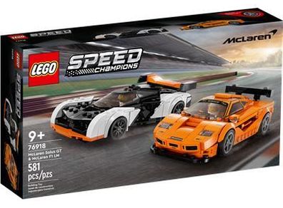 LEGO Speed Champions McLaren Solus GT & McLaren F1 LM (76918)