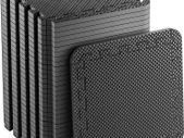 EVA Gym Foam Mat; 24 Pieces; 30.5 x 30.5cm; Black; Non-Slip Interlocking Puzzle Floor Tiles for Home, Exercising, Garage