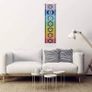 NEW SALE | Black Chakra Wall Hanging with Tassels, Meditation Yoga Tapestry, Mandala Wall Tapestry Wall Hanging for Bedroom Living Room 130x32cm Image 3