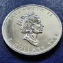 1993 Canada Maple Leaf  5 Dollar silver 99.99% 1 oz Image 2