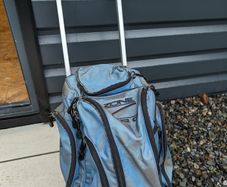 Brunswick Zone Bowling Ball (6.2kg) + 2-Ball Roller Bag