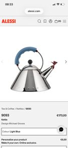 Alessi Michael Graves Kettle 9093