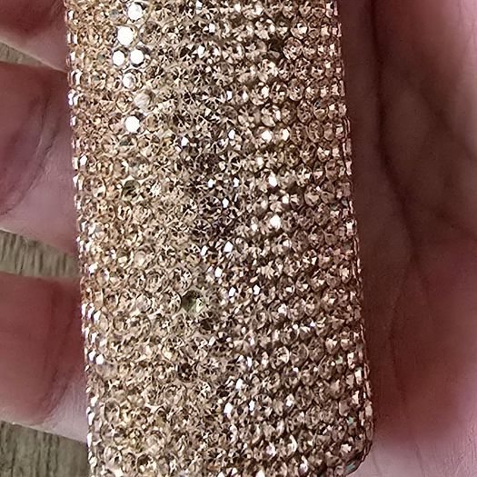 Large Sparkly perfume travel spray bottle