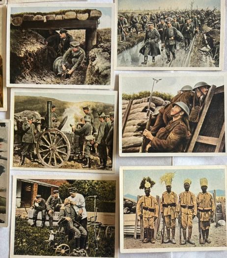 German WW1 Cigarette Cards x 23