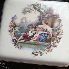 Lord Nelson tinket box and 2 ring Dishes
