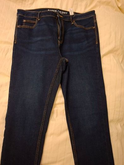 New m&s jeans, size 16 long, style: super skinny