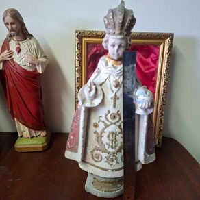 Vintage Child of Prague Statue