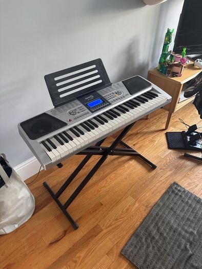 Rock Jam RJ 661 Keyboard Piano kit and stand