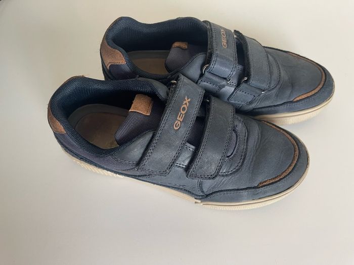 Geox leather boys shoes