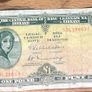 Lady Lavery Vintage Irish Punt Notes Pre Euro 10 and 1 pound Banknotes Irish Collectors Set Image 7