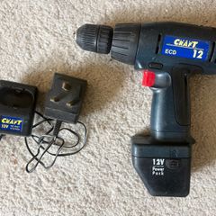 Black And Decker Hammer Drill And Craft 12V Cordless Drill Bundle