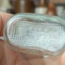 475 - Set of 5 Vintage Clear Glass Cork Screw Top Collectible Decorative Bottles Image 9