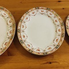 Arklow Pottery Oval Serving Platters - Vintage 1940s Irish China Set of 3