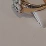 9ct Stunning  3 row Opal Ring wide band size Image 3