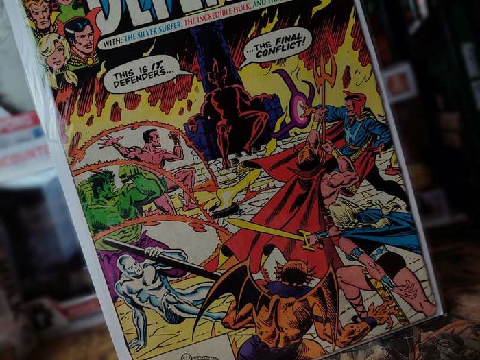 Defenders ! Issue #99 ! Maya revealed to be Mephisto ! Bronze Age Comic from 1981 ! by Marvel !