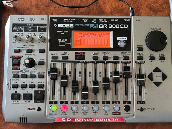 Boss Br-900-cd Recorder