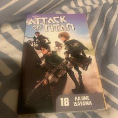 attack on titan book : 18